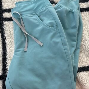 Figs Women's Jogger Pants in Light Blue